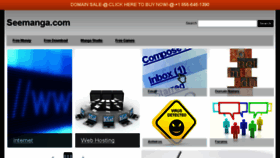 What Seemanga.com website looked like in 2015 (8 years ago)