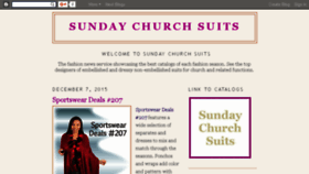 What Sundaychurchsuits.com website looked like in 2015 (8 years ago)