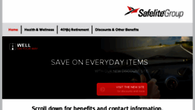 What Safelitebenefits.com website looked like in 2015 (8 years ago)