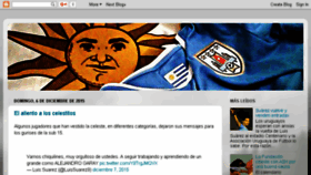 What Seleccionuruguayadefutbol.com website looked like in 2015 (8 years ago)