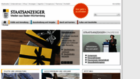 What Staatsanzeiger-verlag.de website looked like in 2015 (8 years ago)