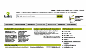 What Skoleni-kurzy-educity.cz website looked like in 2015 (8 years ago)