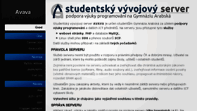 What Svs.gyarab.cz website looked like in 2015 (8 years ago)