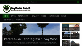 What Saymoooranch.com website looked like in 2015 (8 years ago)