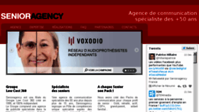 What Senioragency.fr website looked like in 2015 (8 years ago)