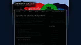 What Smiesznekoszulki.com website looked like in 2015 (8 years ago)