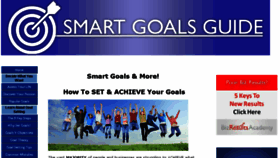 What Smart-goals-guide.com website looked like in 2016 (8 years ago)