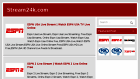 What Stream24k.com website looked like in 2016 (8 years ago)
