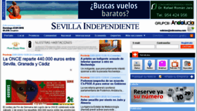 What Sevillaindependiente.com website looked like in 2016 (8 years ago)