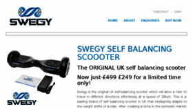 What Swegy.co.uk website looked like in 2016 (8 years ago)