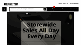 What Shopmodernaccessory.com website looked like in 2016 (8 years ago)