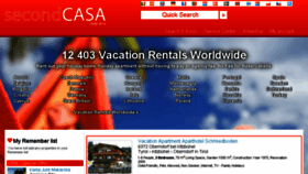 What Secondcasa.com website looked like in 2016 (8 years ago)
