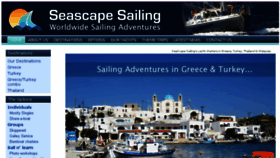 What Seascape-sail.com website looked like in 2016 (8 years ago)