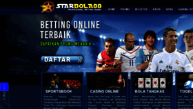 What Starbola88.com website looked like in 2016 (8 years ago)