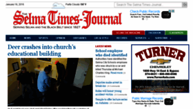 What Selmatimesjournal.com website looked like in 2016 (8 years ago)