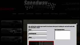 What Speedwaymotors.us website looked like in 2016 (8 years ago)