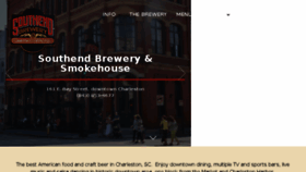 What Southendbrewery.com website looked like in 2016 (8 years ago)
