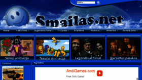 What Smailas.net website looked like in 2016 (8 years ago)