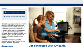 What Stagingiqhealth.com website looked like in 2016 (8 years ago)
