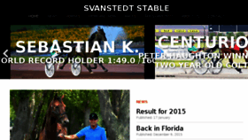 What Svanstedtstable.com website looked like in 2016 (8 years ago)