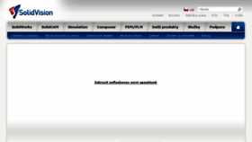 What Solidvision.cz website looked like in 2016 (8 years ago)