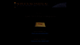 What Supertorchritual.com website looked like in 2016 (8 years ago)