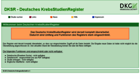 What Studien.de website looked like in 2016 (8 years ago)