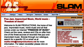 What Slamproductions.net website looked like in 2016 (8 years ago)