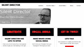 What Silentdirector.com website looked like in 2016 (8 years ago)
