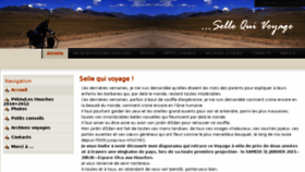 What Sellequivoyage.fr website looked like in 2016 (8 years ago)