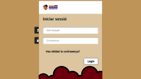 What Santgervasi.clickedu.eu website looked like in 2016 (8 years ago)