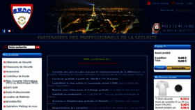What Shoc-securite.fr website looked like in 2016 (8 years ago)