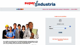 What Superindustria.com website looked like in 2016 (8 years ago)
