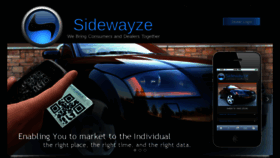 What Sidewayze.com website looked like in 2016 (8 years ago)