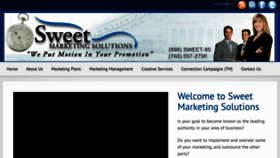What Sweetmarketingsolutions.com website looked like in 2016 (8 years ago)