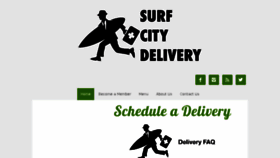 What Surfcitydelivery.org website looked like in 2016 (8 years ago)