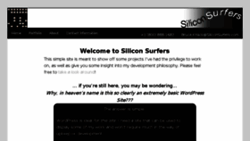 What Siliconsurfers.com website looked like in 2016 (8 years ago)