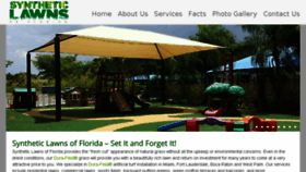 What Syntheticlawnsflorida.com website looked like in 2016 (8 years ago)
