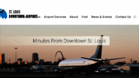 What Stlouisdowntownairport.com website looked like in 2016 (8 years ago)