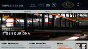 What Sss-steel.com website looked like in 2016 (8 years ago)