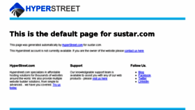 What Sustar.com website looked like in 2016 (8 years ago)