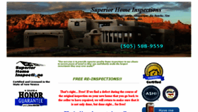 What Superiorhomeinsp.com website looked like in 2016 (8 years ago)