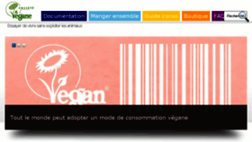 What Societevegane.fr website looked like in 2016 (8 years ago)