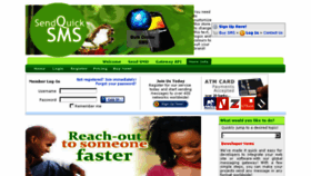 What Sendquicksms.com website looked like in 2016 (8 years ago)