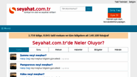 What Seyahat.com.tr website looked like in 2016 (8 years ago)