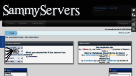 What Sammyservers.com website looked like in 2016 (8 years ago)