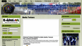 What Smpn1sleman.sch.id website looked like in 2016 (8 years ago)