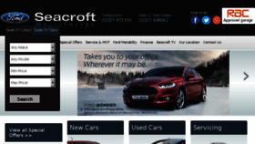 What Seacroftford.co.uk website looked like in 2016 (8 years ago)