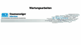 What Staatsanzeiger-online.de website looked like in 2016 (8 years ago)