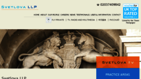 What Svetlovallp.com website looked like in 2016 (8 years ago)